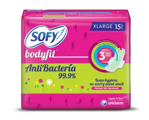 Sofy Antibacteri Super XL+ 15N- 323 MM