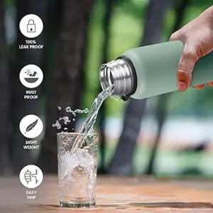BRIM Stainless Steel Light Green Colour Water Bottle (750ml) 