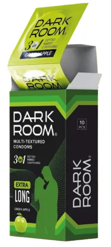 Darkroom Multi Texture Extra Long Condom (10 PCS) 