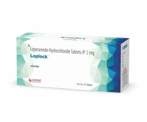 Loplock Tab (Loperamide Hydrochloride Tablets IP 2 mg)