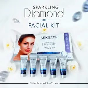 MEGLOW 105g Diamond Facial Kit