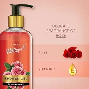 ROSE &VITAMIN E SHOWER GEL (300ml) 