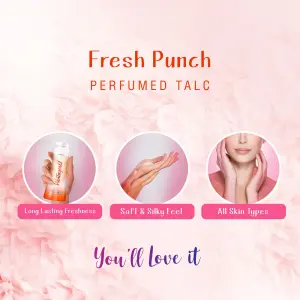 FRESH PUNCH PERFUMED TALC (100g) 