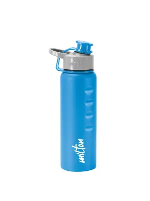 GRIPPER Stainless Steel Water Bottle, 1000ml, BLUE