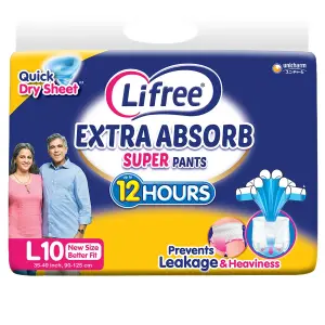 LIFREE SUPER EXTRA ABSORB PANTS L-10