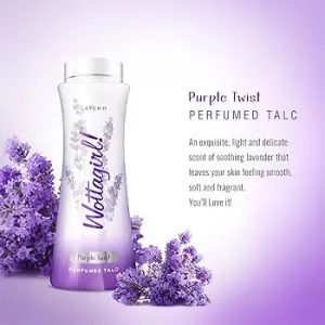 PURPLE TWIST PERFUMED TALC (150g) 