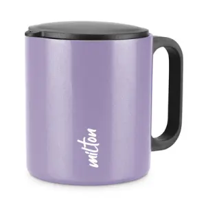 Auriga Double Walled Stainless Steel Mug 250 ml,Purple