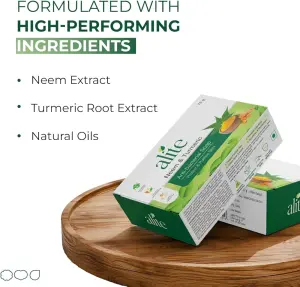 ALITE 75g Neem & Turmeric Soap 