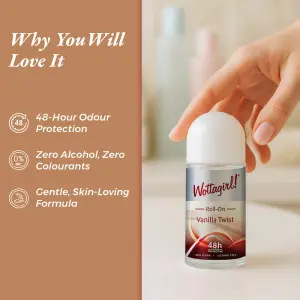 VANILLA TWIST WOTTAGIRL ROLL+ON (50ml) 