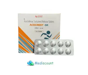 Acecrest SR 15 Tab 200 mg (24×10) 