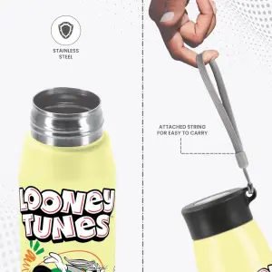 Handy Design Stainless Steel Yellow Water Bottle (850ml) 
