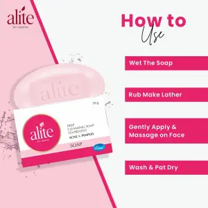 ALITE 75g Anti Acne Soap 