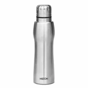 Elate Stainless Steel Water Bottle silver colour (750 ml) 