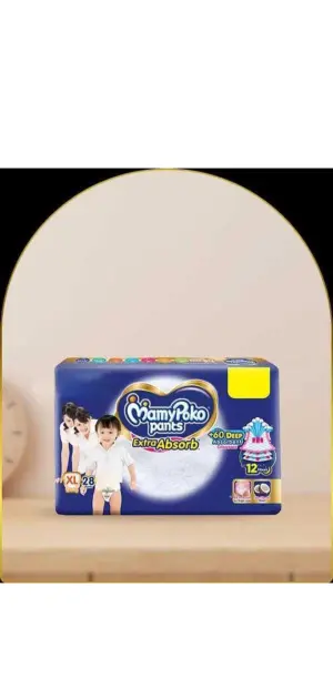 Mamypoko pants XL-28 (12 to 17kg) weight