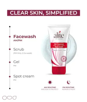 ALITE 70g Oil Control Facewash 