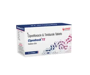 Ciprofresh TZ. (Ciprofloxacin & Tinidazole Tablets)