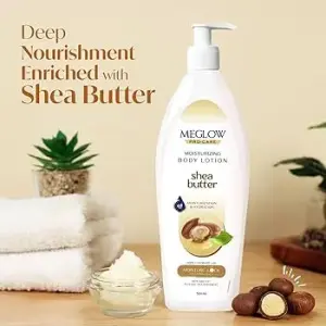 MEGLOW  500ml Body Lotion (Shea Butter)