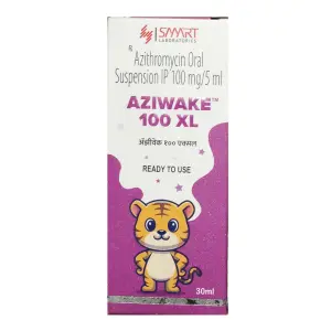 Azipunch" 100 XL  (Azithromycin Oral Suspension IP100 mg/5 ml )