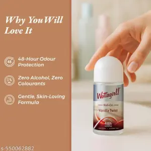 VANILLA TWIST WOTTAGIRL ROLL+ON (50ml) 