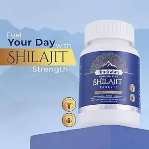 HINDRATAN  Shilajit Tablet 500mg (60 tabs)