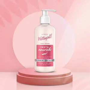  ALMOND OIL + SHEA BUTTER DAILY MOISTURIZER LOTION (100ml) 