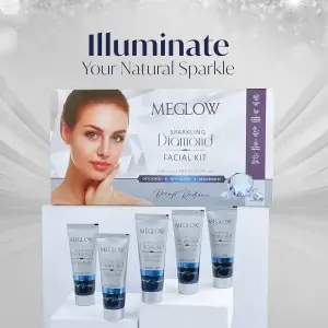 MEGLOW 105g Diamond Facial Kit