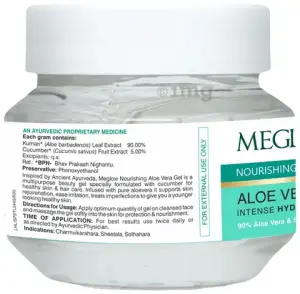 MEGLOW 100g Alovera Gel (Transparent)