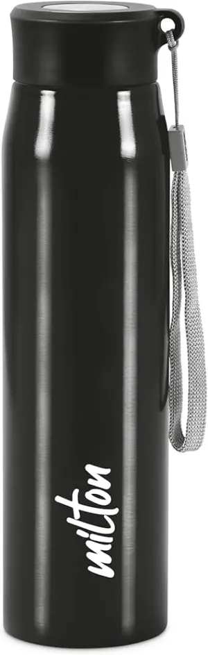 Handy Stainless Steel Sipper  Black Colour Water Bottle (850 ML) 