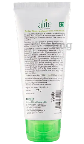 ALITE 70g Neem & Alovera Facewash 