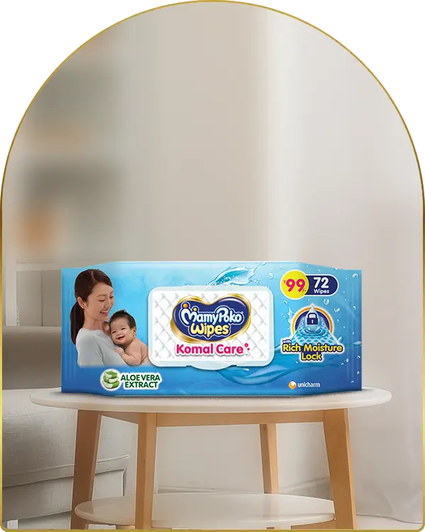 Mamypoko Komal Care Wipes 