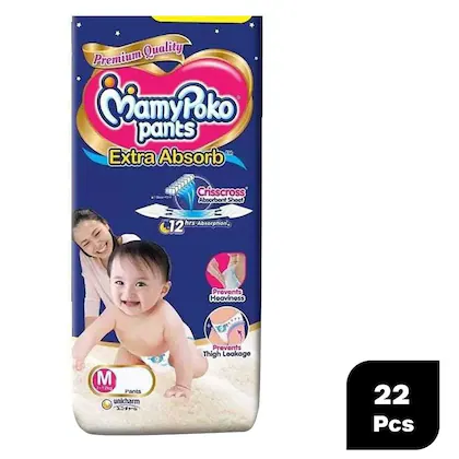 Mamypoko pants M-22 (7 to 12 kg weight) 