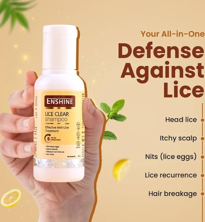 ENSHINE Lice Clear Shampoo 50 ml 
