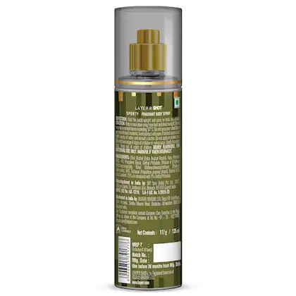  SPORTY FRAGRANT BODY SPRAY (135 ml) 