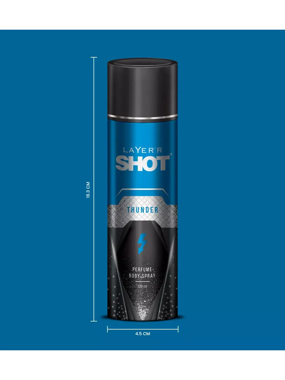 THUNDER PERFUME BODY SPRAY (120ml) 