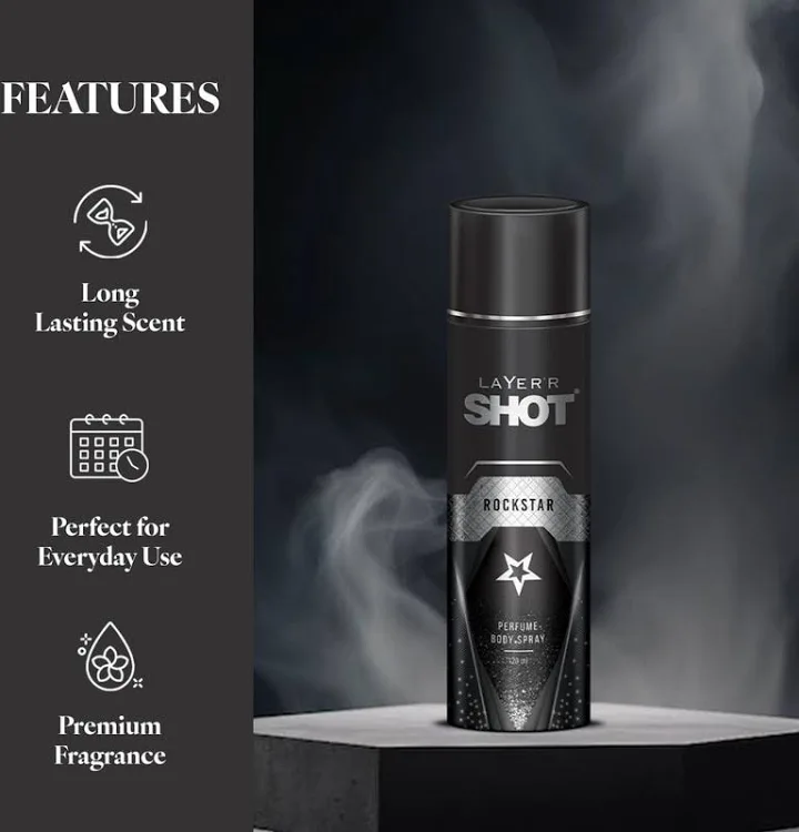 ROCKSTAR PERFUME BODY SPRAY (120ml) 