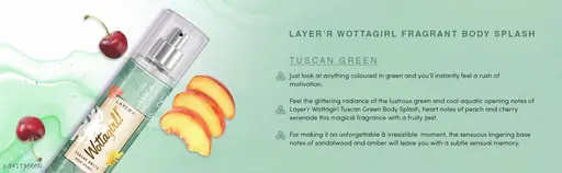 TUSCAN GREEN FRAGRANT BODY SPLASH (135ml) 