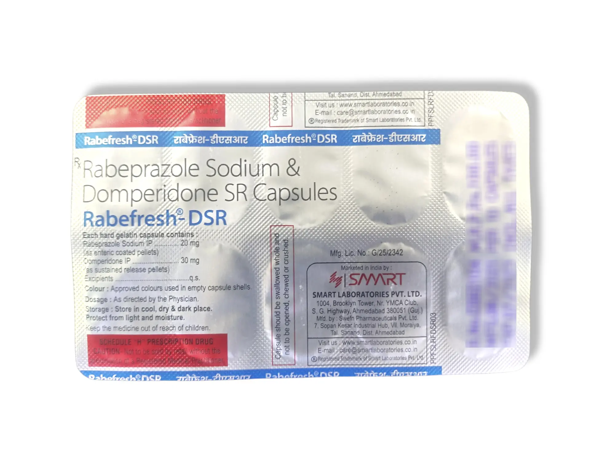 AWESOME-40 Rabifresh-DSR 20mg ( 30×10 Cap) 