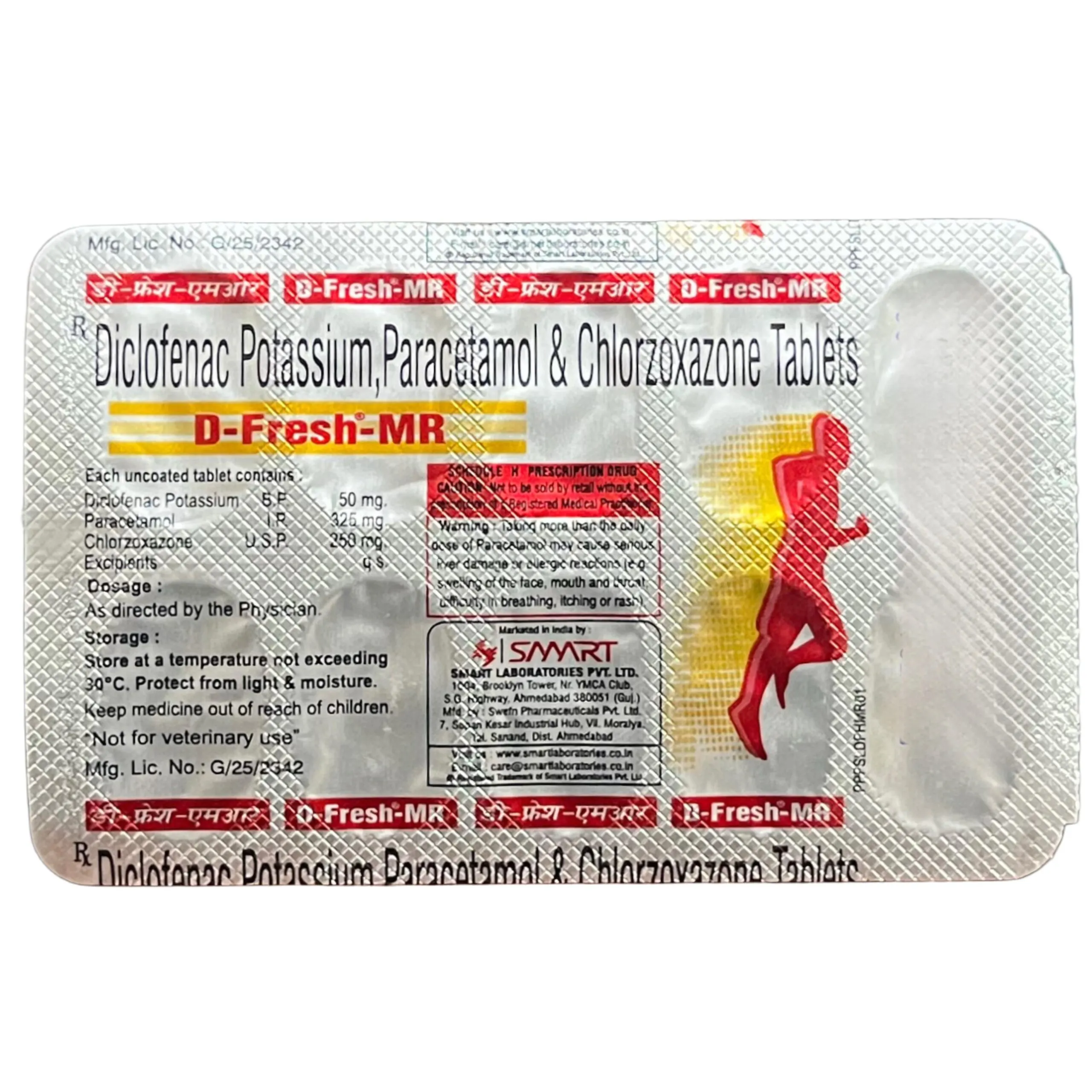 D - Fresh SP 50 mg Tab
