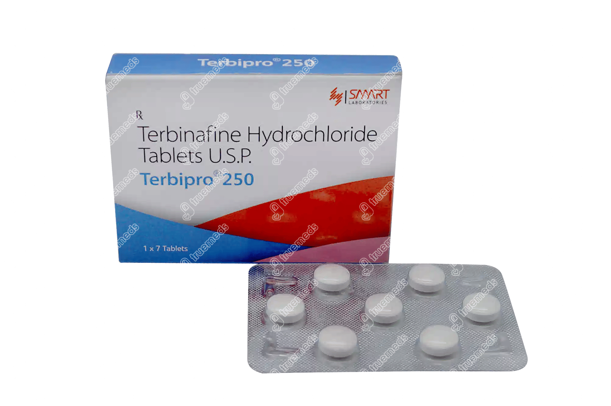 Terbinagine Hydrochloride Tablets IP Terbipro (250 gm) 