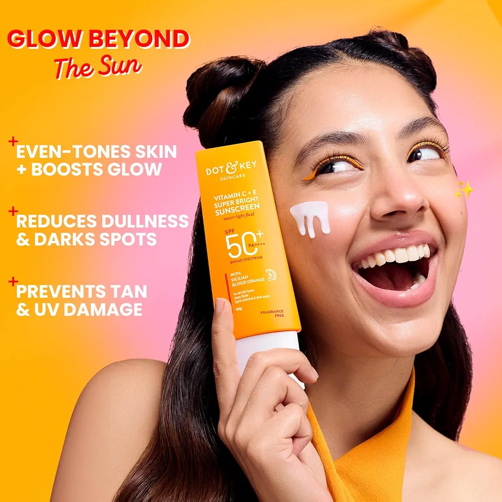 DOT &KEY Vitamin C+E Super Bright sunscreen (SPF: 50)