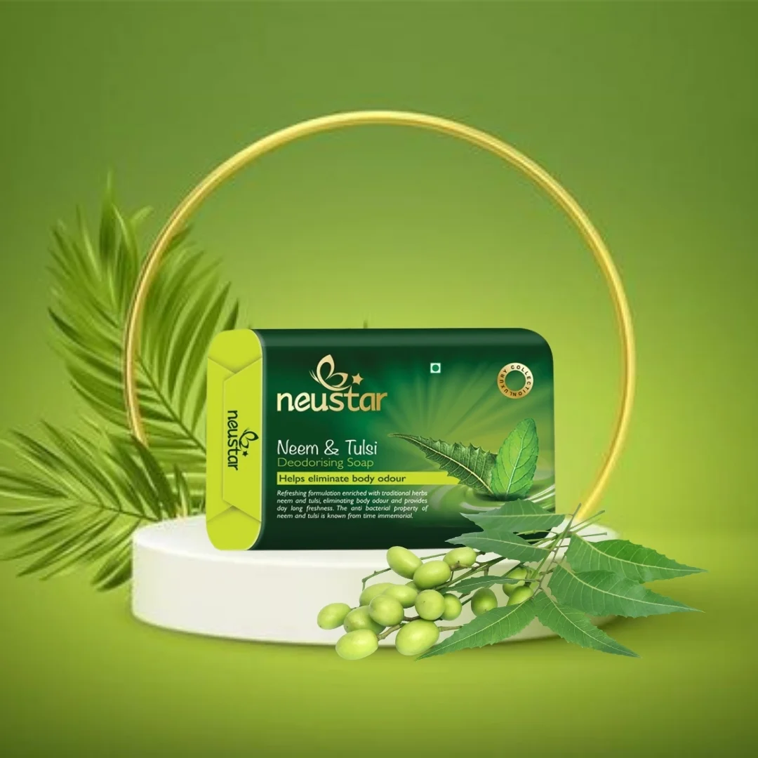 NEEM AND TULSI SOAP 100 GMS