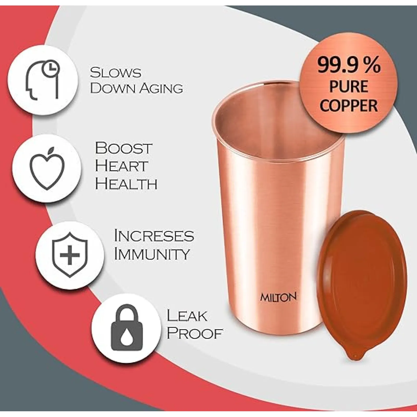 COPPER TUMBLER 500 ML