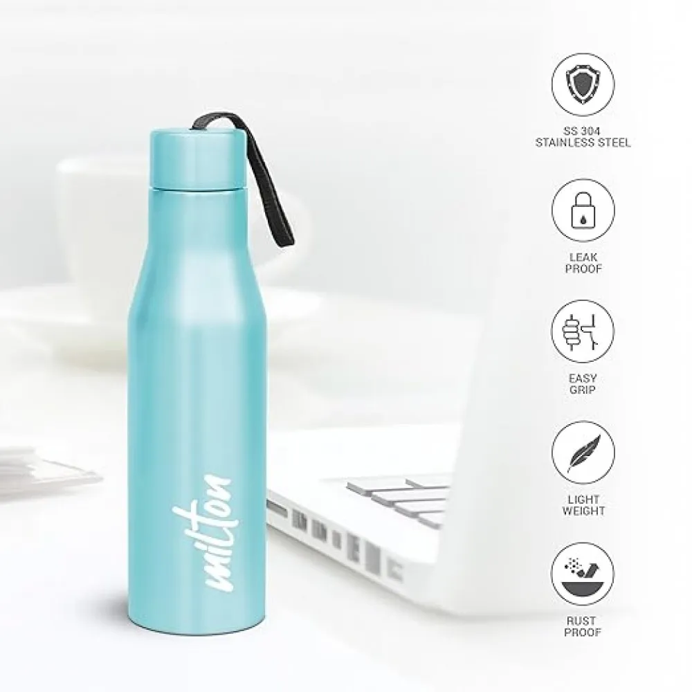 Super Stainless Steel Water Bottle Sky Blue Colour (750 ml) 