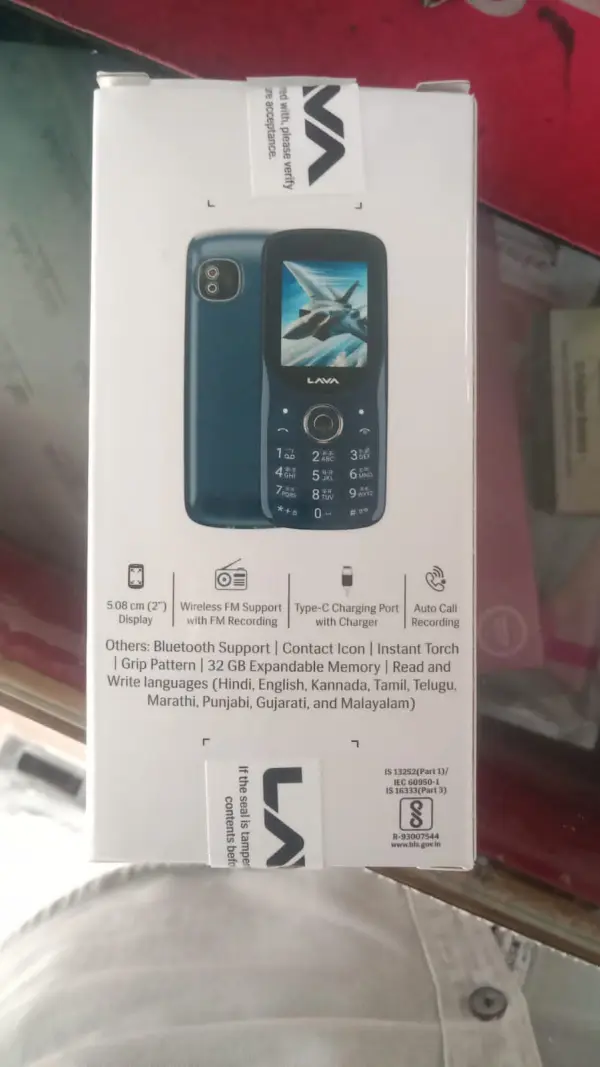 Lava A1 Josh BOL) mobile phone. (Super bass Earphones free) 
