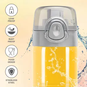 VOGUE Stainless Steel Yellow Colour Water Bottle 500 ml